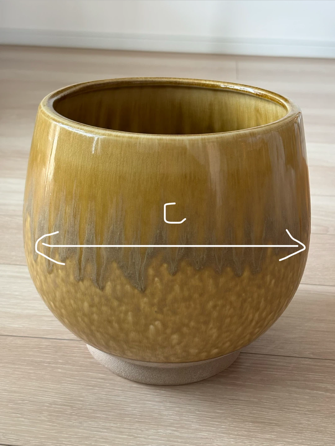 GENERAL FURNISHING&CO. 植木鉢 プランター イエロー - キャロット