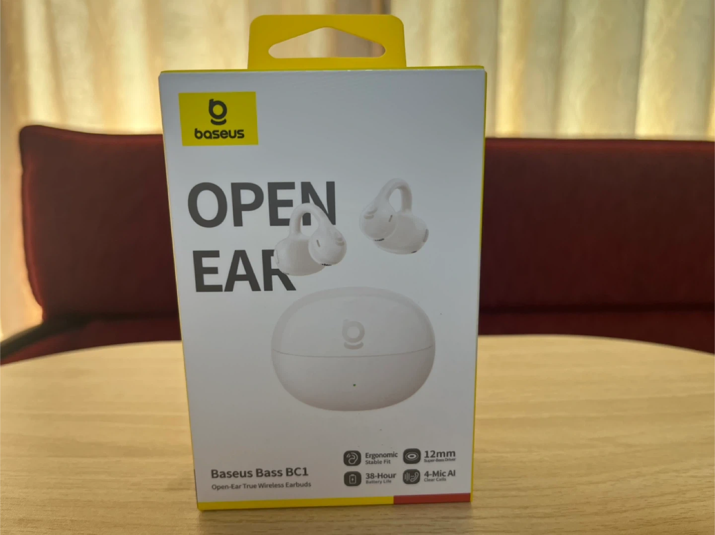 ベースアス Bass BC1 Open-Ear True Wireless Earbuds