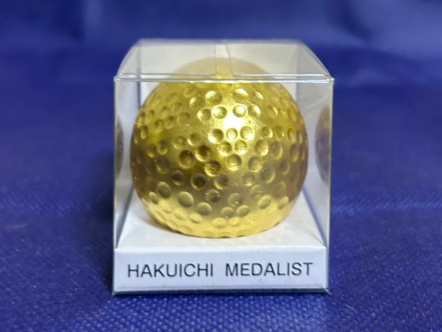 金澤箔ゴルフボール