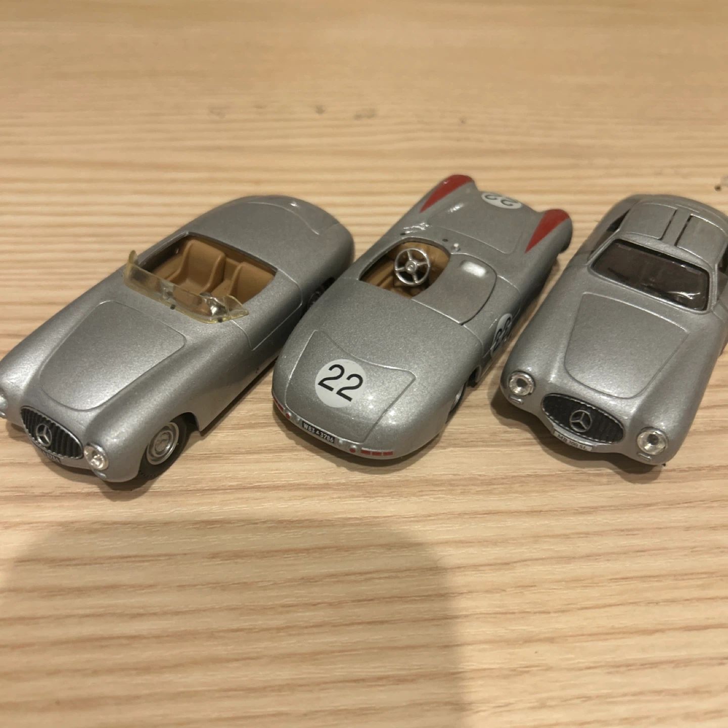 メルセデスベンツ ミニカー 3台セット