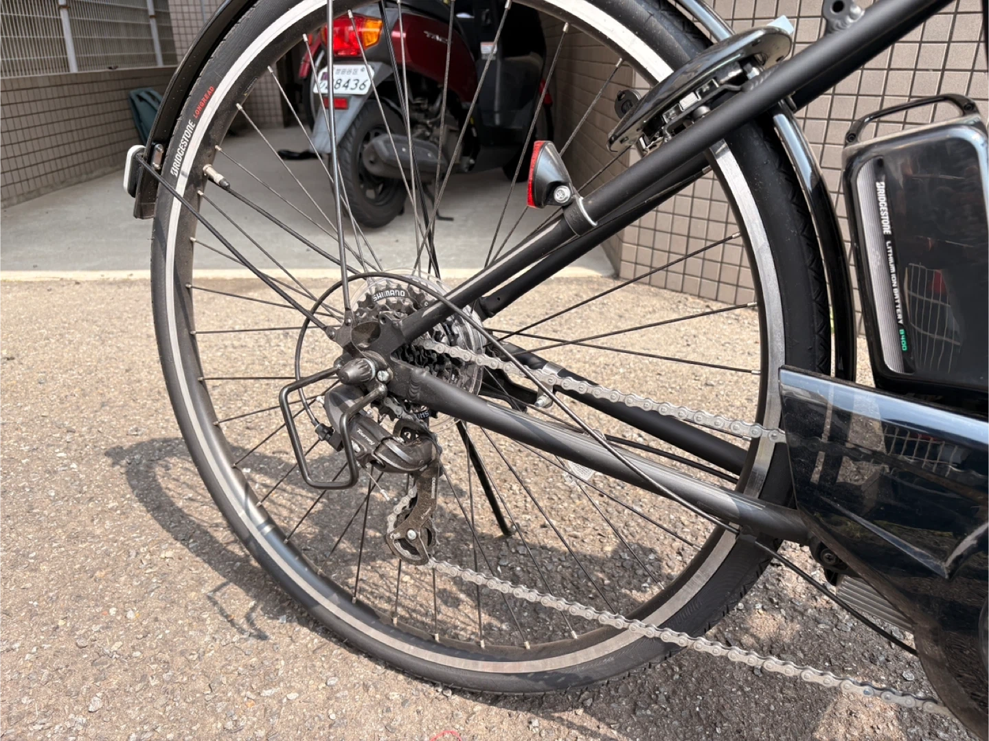 ブリヂストン TB1e 電動アシスタント自転車(2025年12月モデル) バッテリー良好の写真6枚目