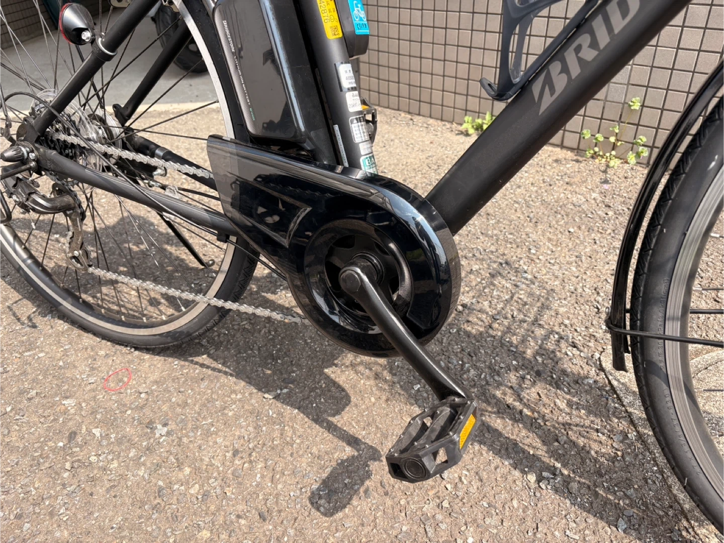 ブリヂストン TB1e 電動アシスタント自転車(2025年12月モデル) バッテリー良好の写真5枚目