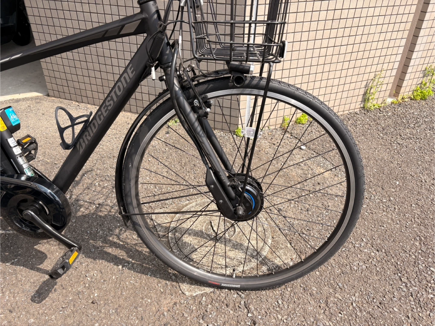 ブリヂストン TB1e 電動アシスタント自転車(2025年12月モデル) バッテリー良好の写真4枚目