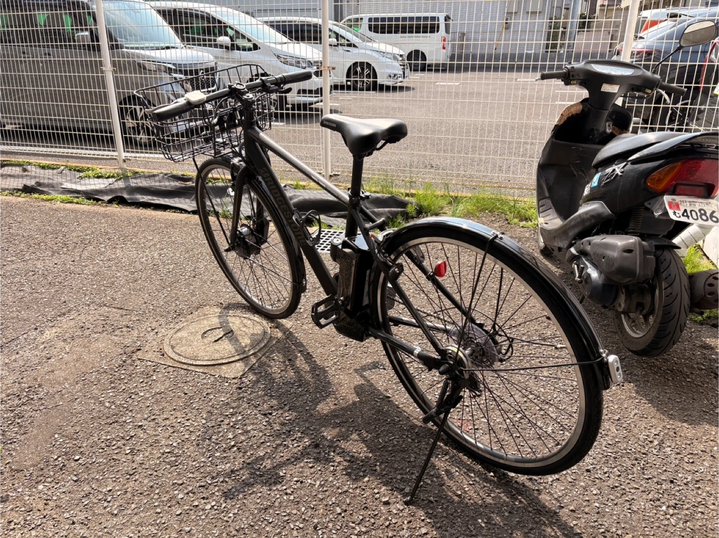 ブリヂストン TB1e 電動アシスタント自転車(2025年12月モデル) バッテリー良好の写真8枚目