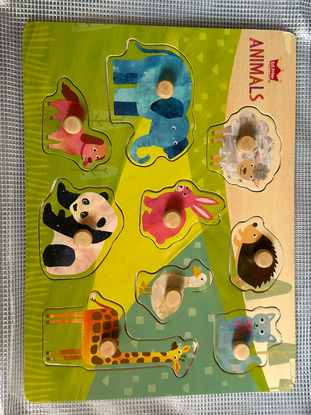 エドインター 動物パズル