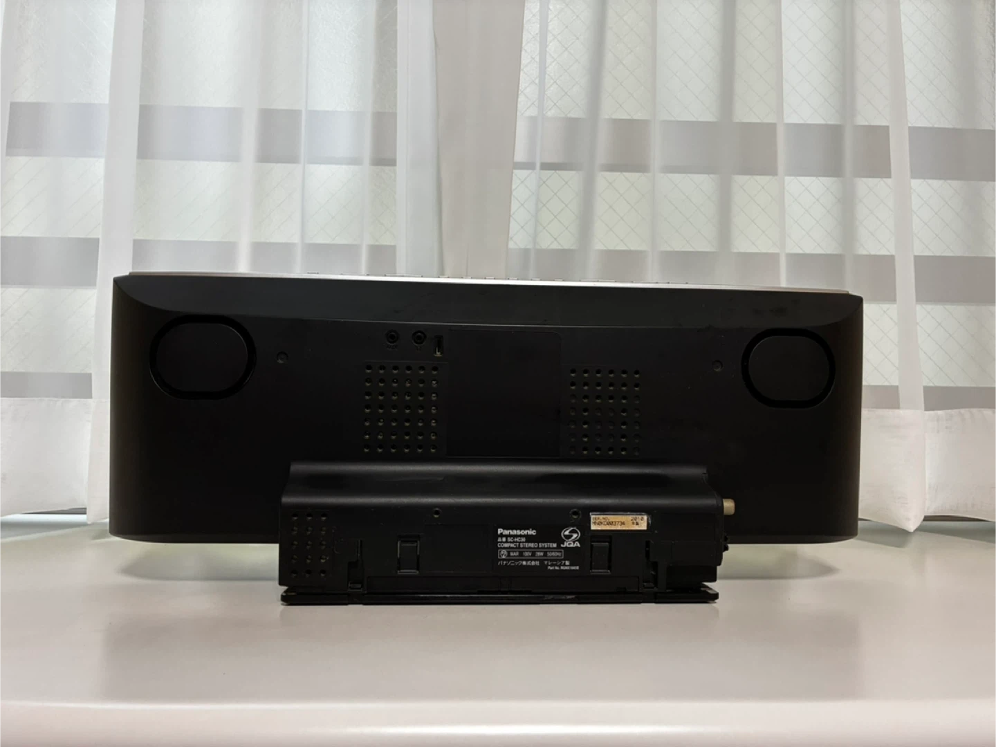 パナソニック コンパクトステレオシステム SC-HC30の写真6枚目