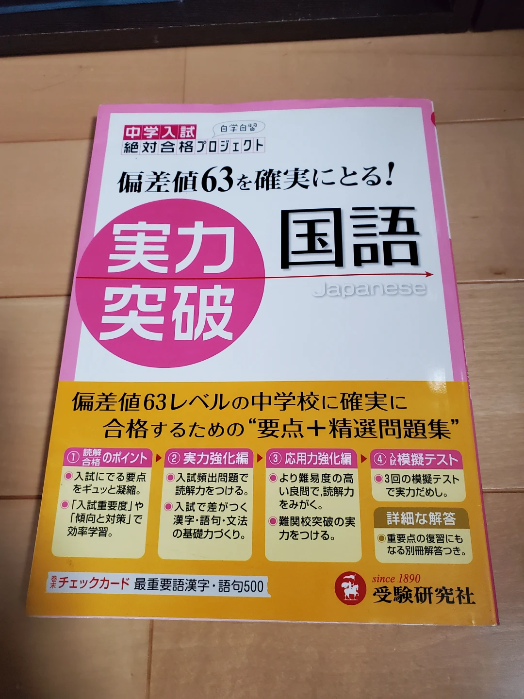 実力突破 国語 参考書