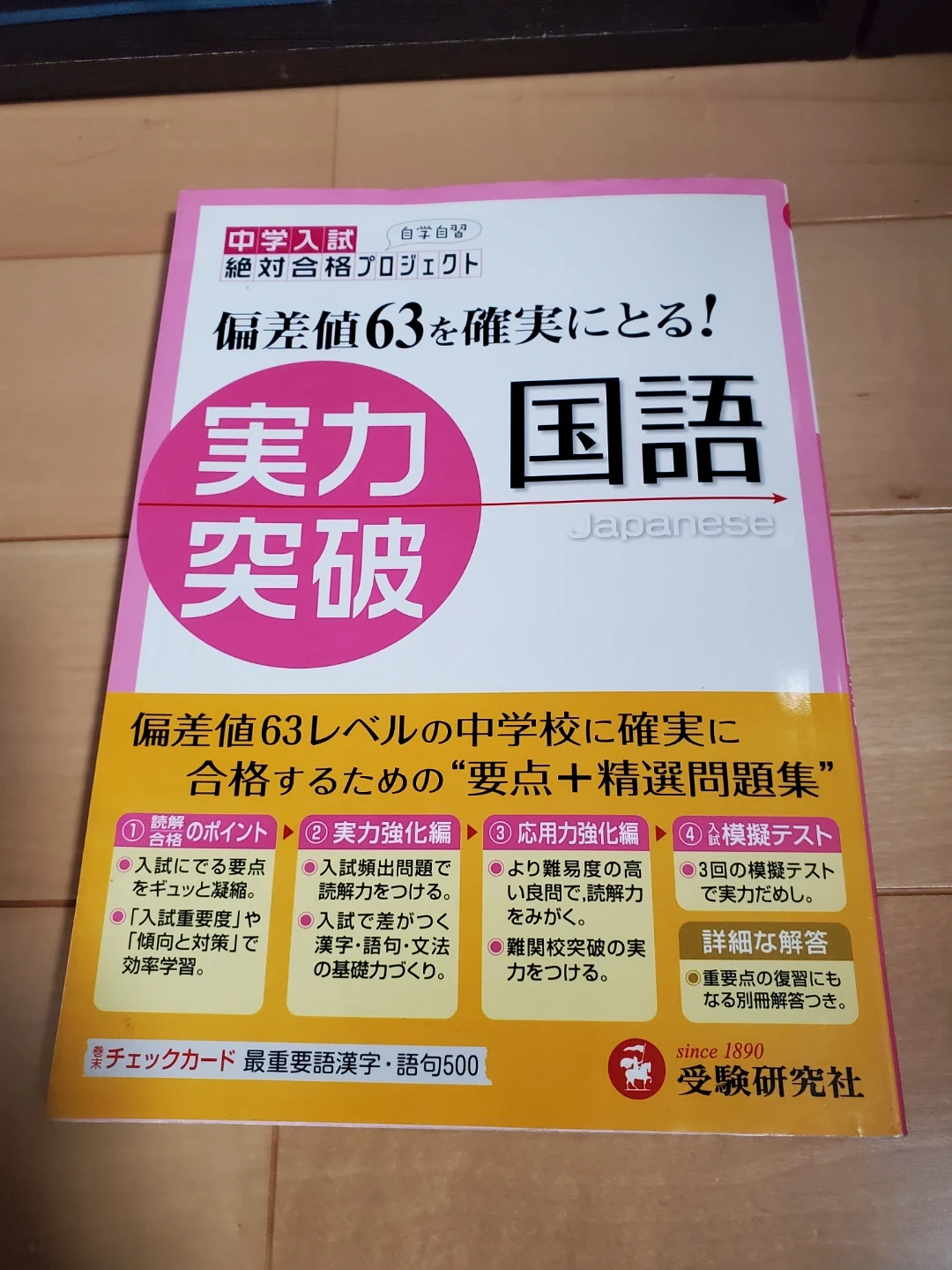 実力突破 国語 参考書
