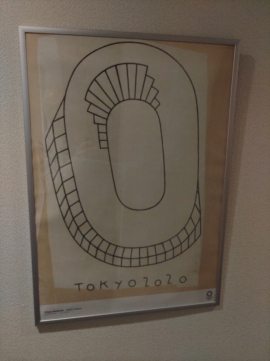 オリンピックスタジアム ポスター+フレーム