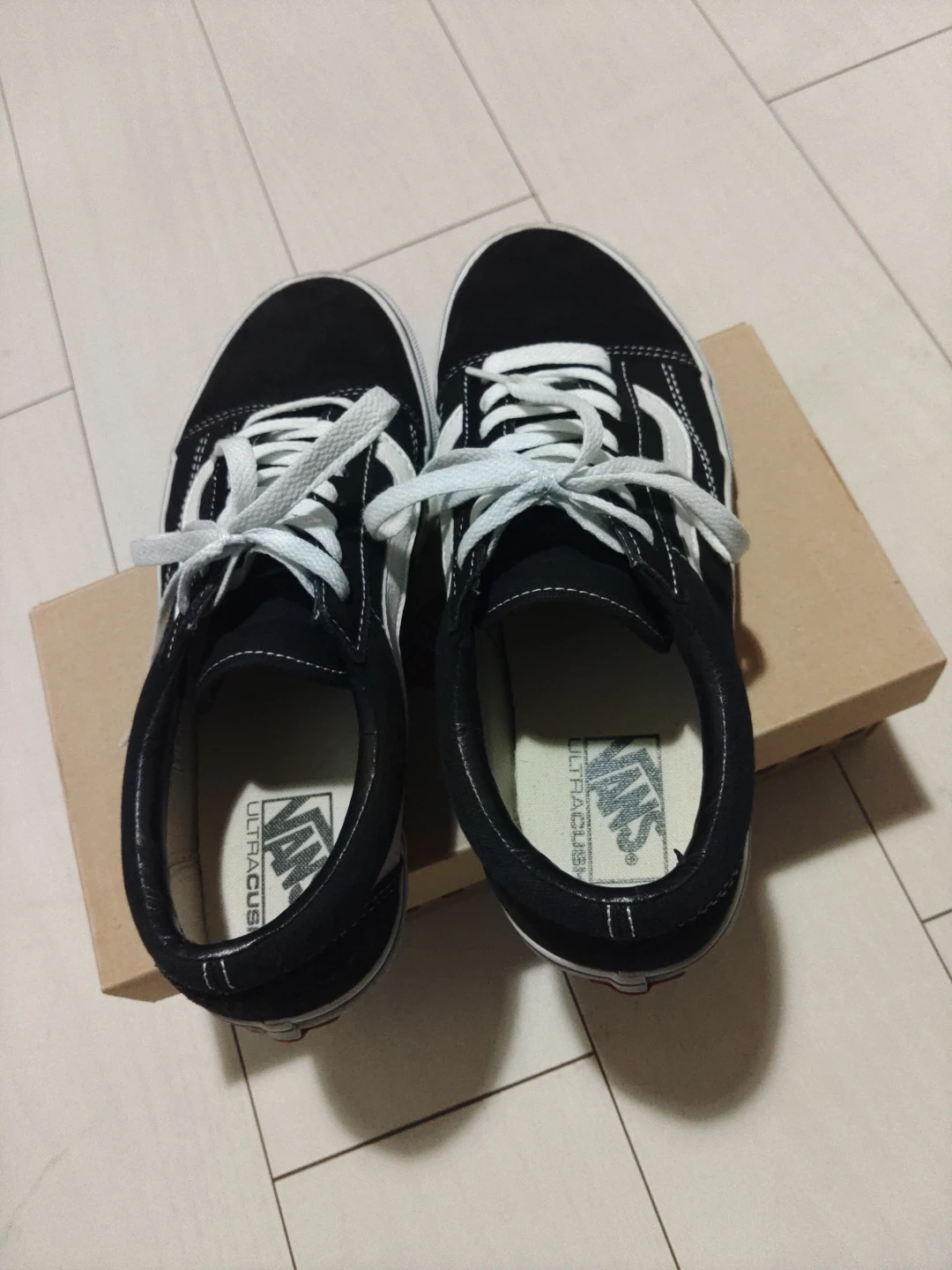 ヴァンズ オールドスクール DX V36CL+ ブラック 26cmの写真2枚目