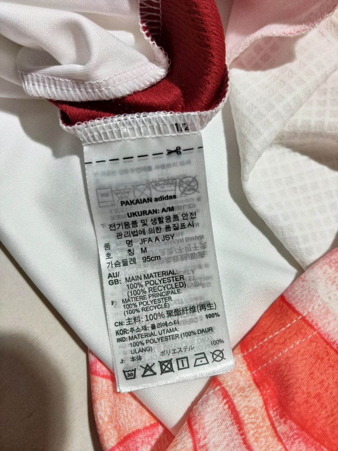 Y-3 サッカー日本代表 ユニフォーム(アウェイ)の写真4枚目