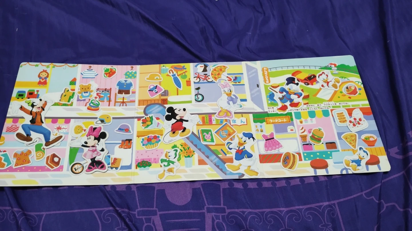 ディズニー ミッキー ショッピングモール マグネット絵本の写真3枚目