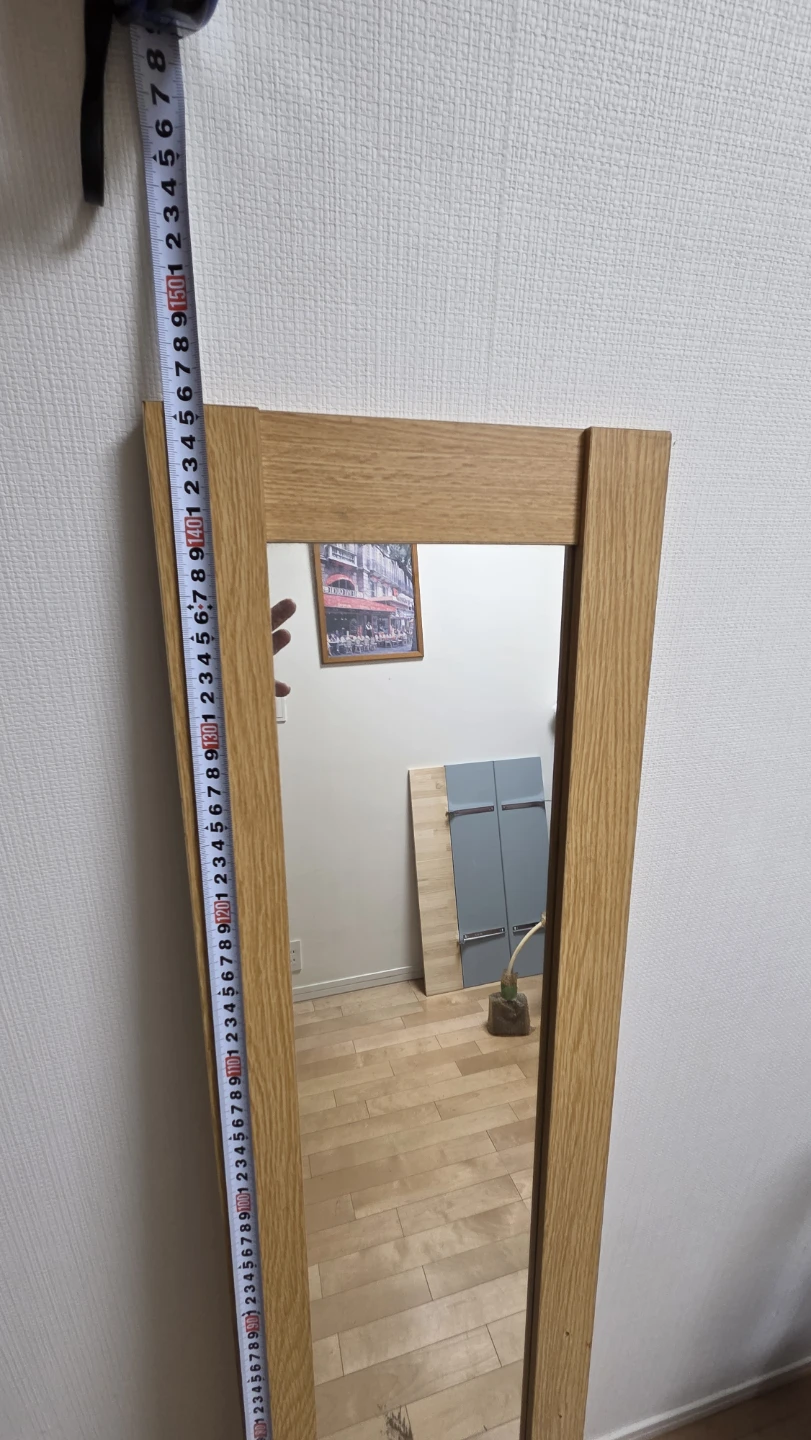 木製フレーム 全身鏡の写真3枚目