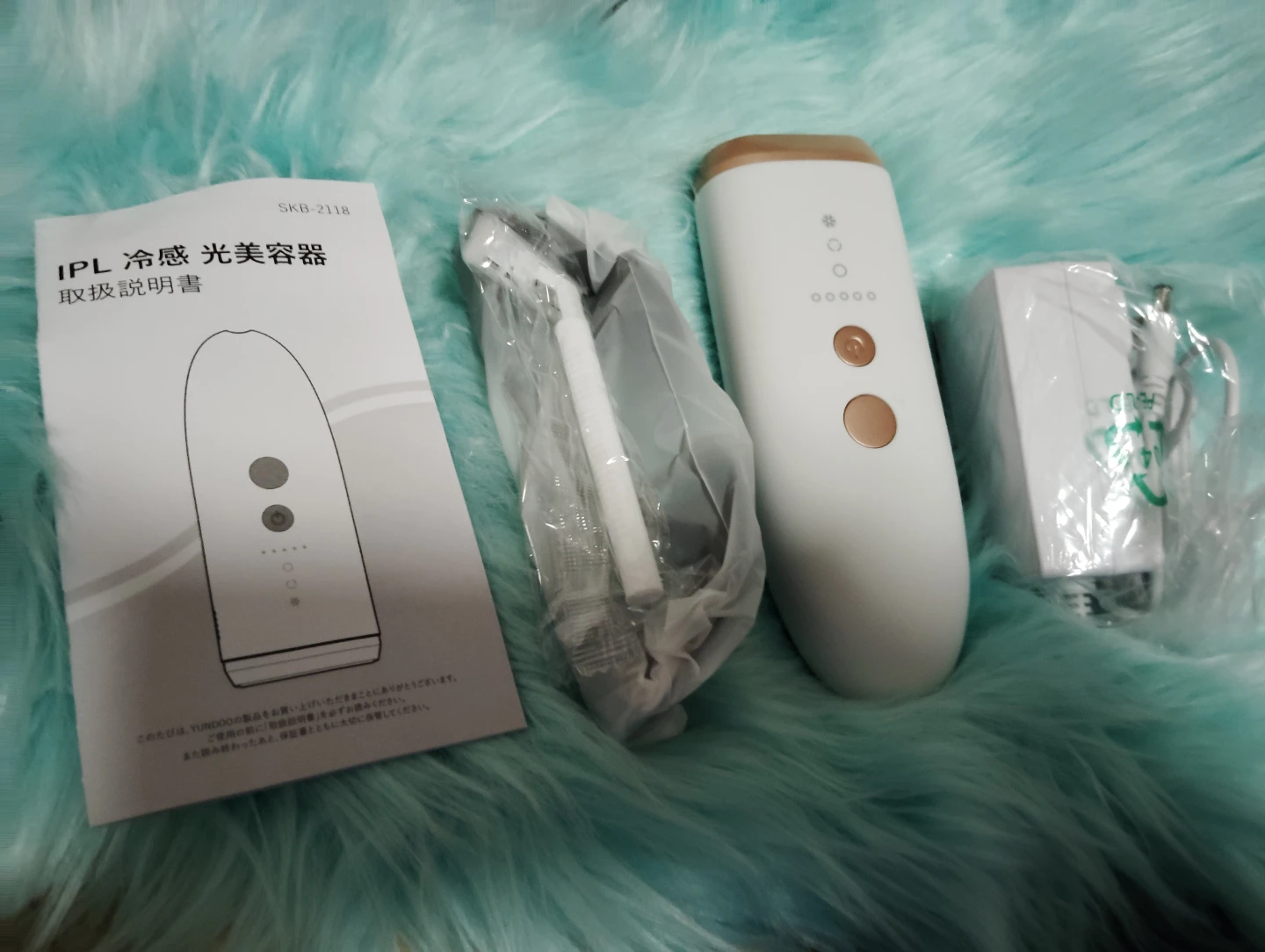 IPL冷感光美容器　脱毛器