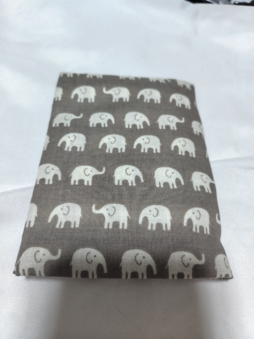 ゾウ柄の小物入れ ハンドメイド ティッシュケース