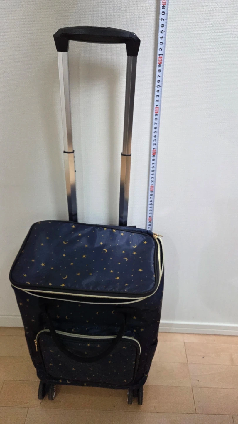 キャリーバッグ 星柄の写真8枚目