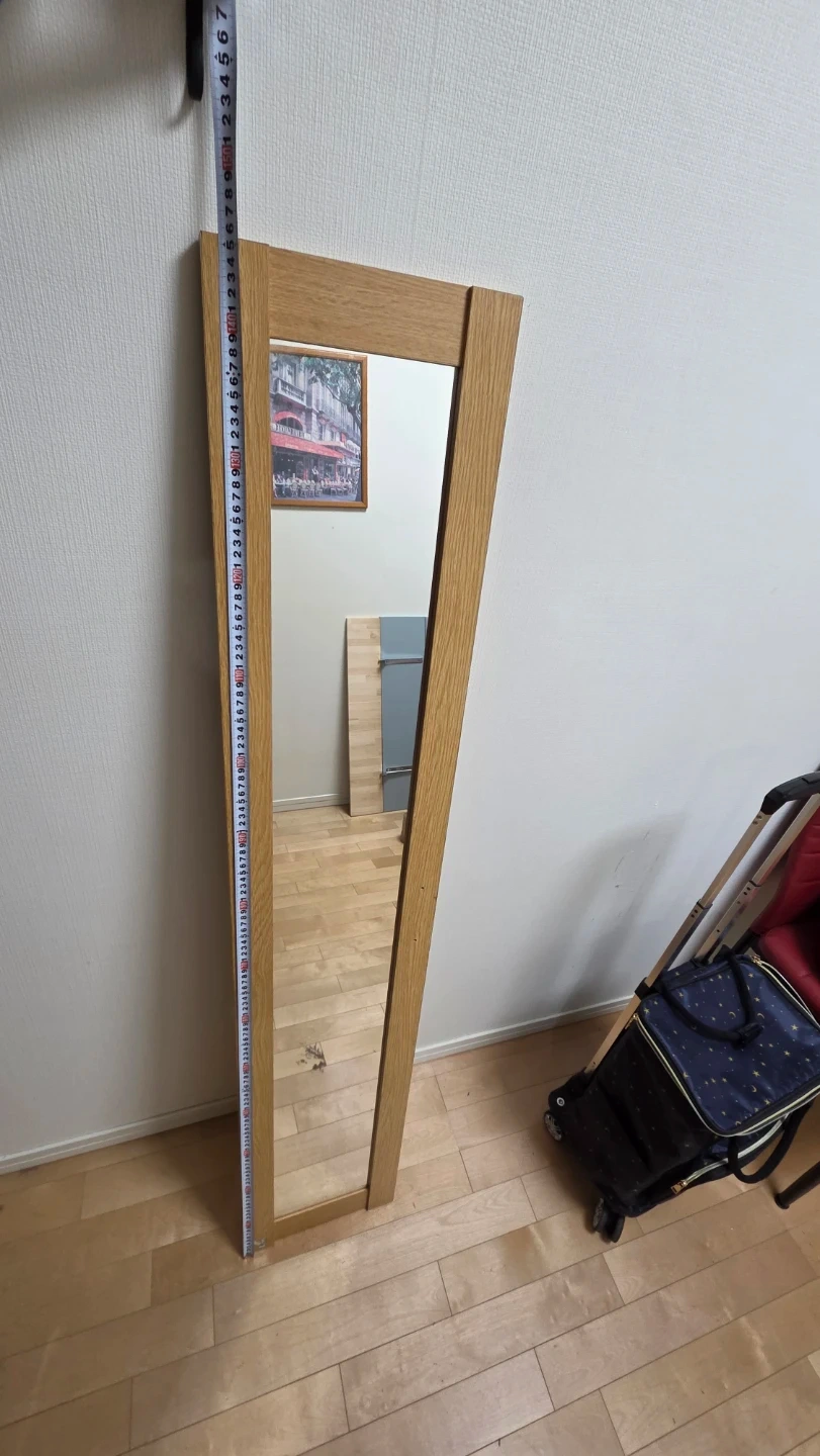 木製フレーム 全身鏡の写真2枚目
