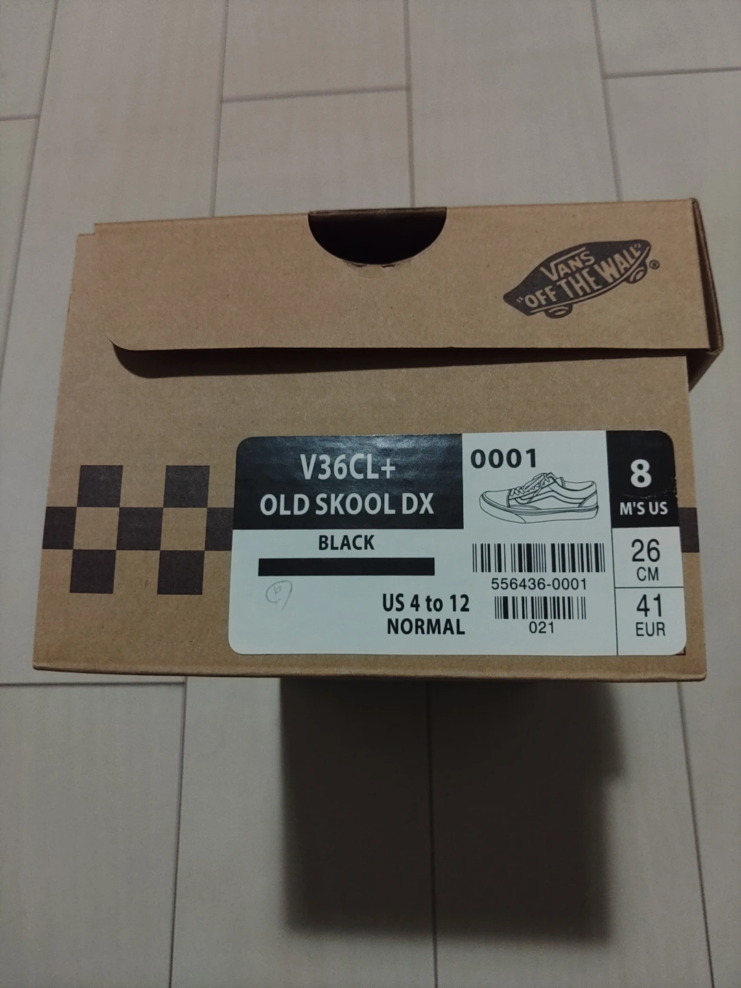 ヴァンズ オールドスクール DX V36CL+ ブラック 26cmの写真4枚目