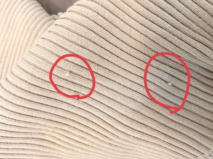 【ANAP】リブニット トップスの写真5枚目