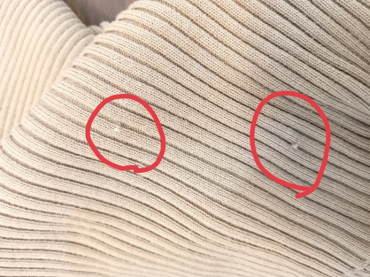 【ANAP】リブニット トップスの写真5枚目