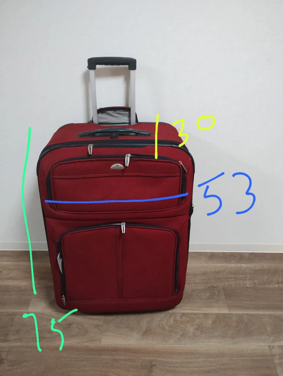 サムソナイト スーツケースの写真4枚目
