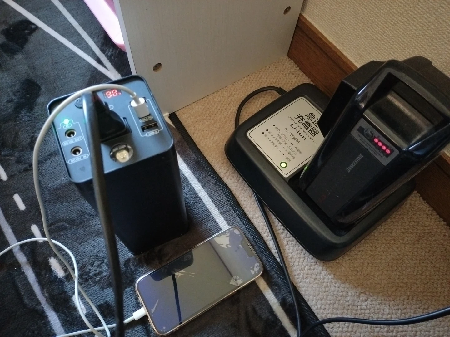 🔋ポータブル電源 150W 大容量 防災・キャンプ用 NEXPOWの写真2枚目