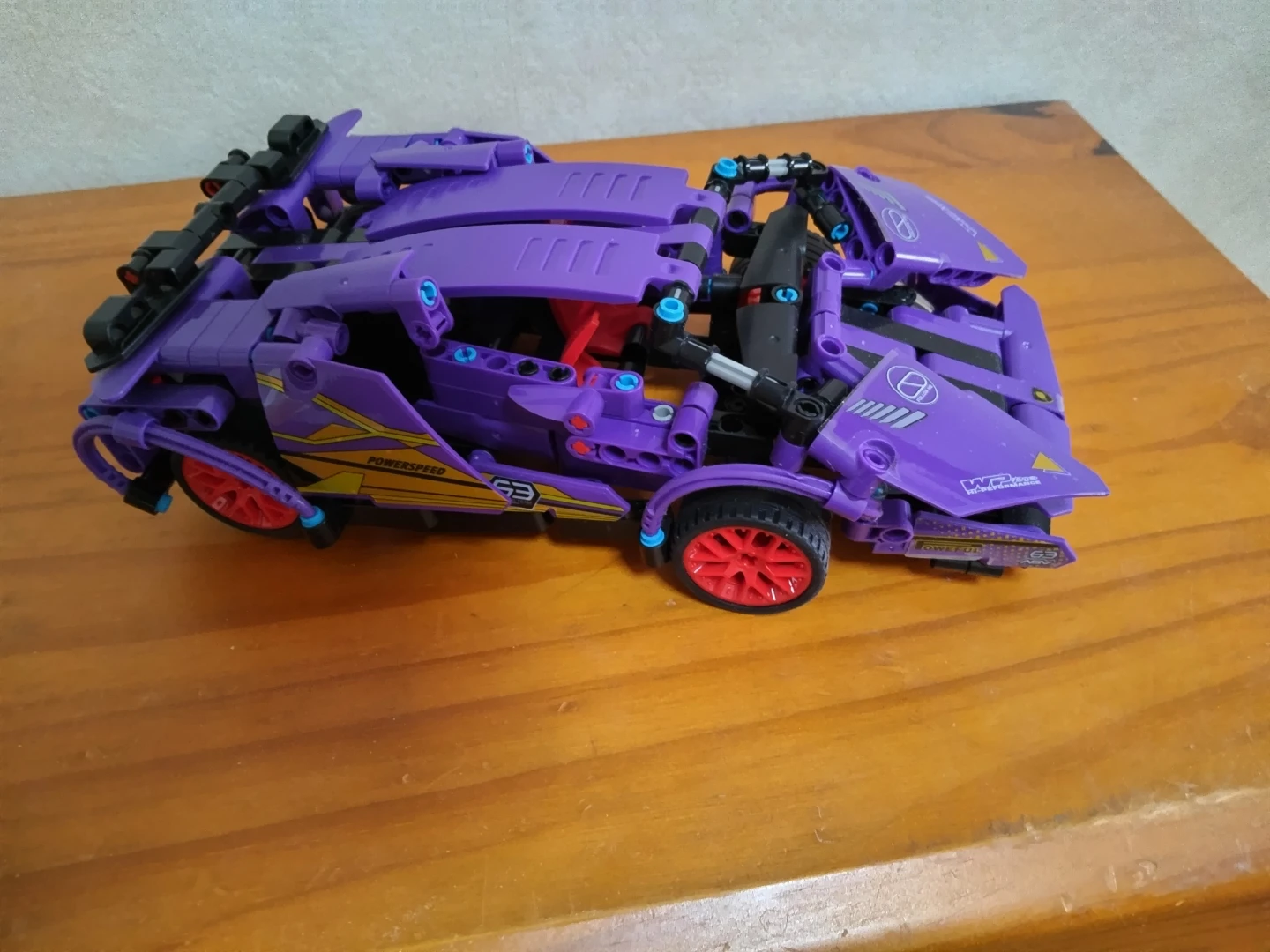 ビルディングブロック完成 車