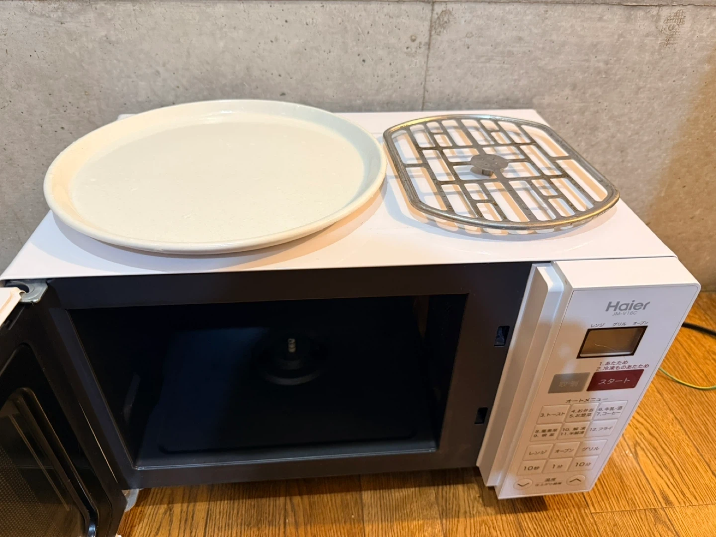 ハイアール オーブンレンジ JM-V16Cの写真6枚目