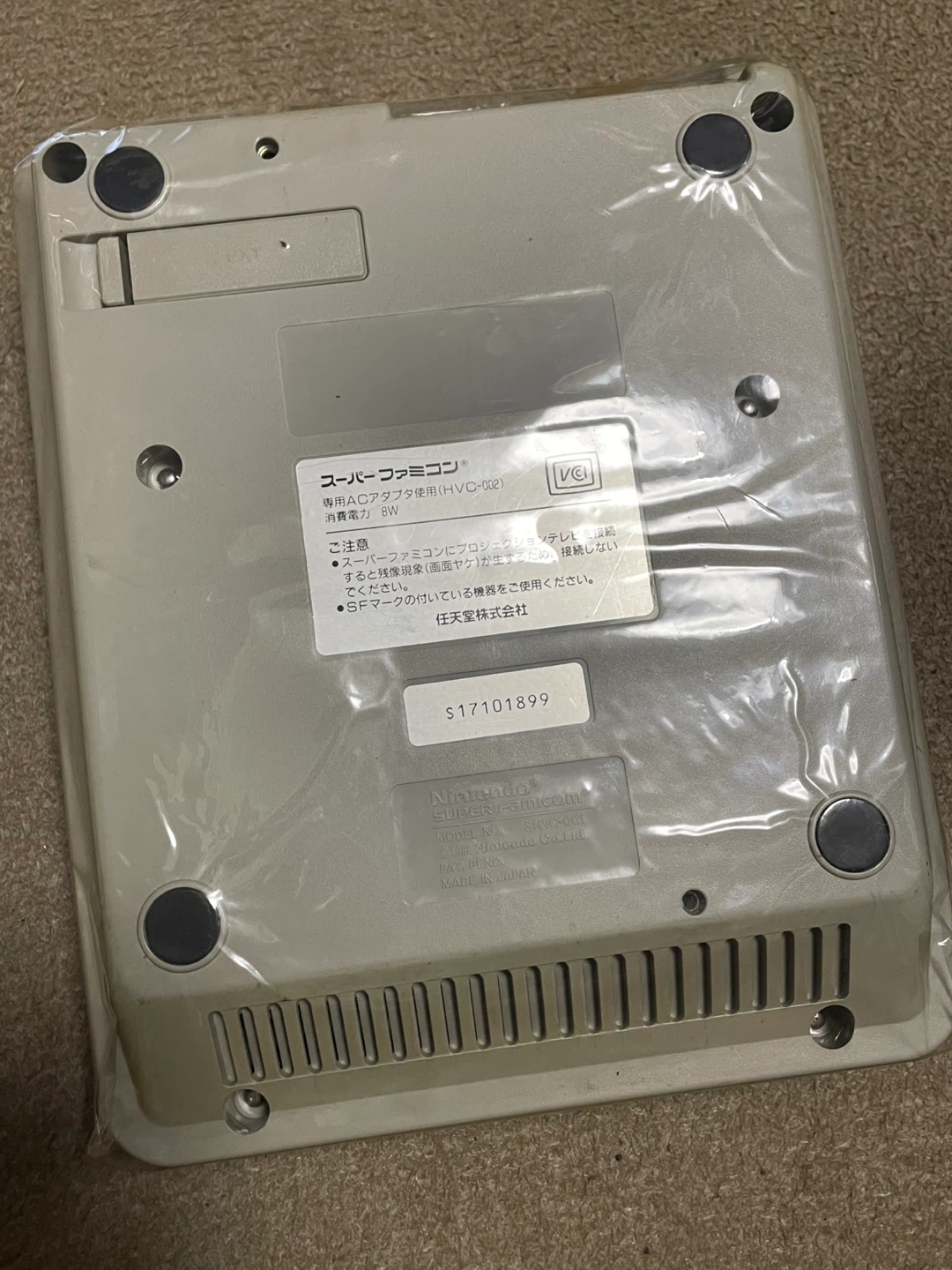 ニンテンドー スーパーファミコン 本体 コントローラーの写真2枚目