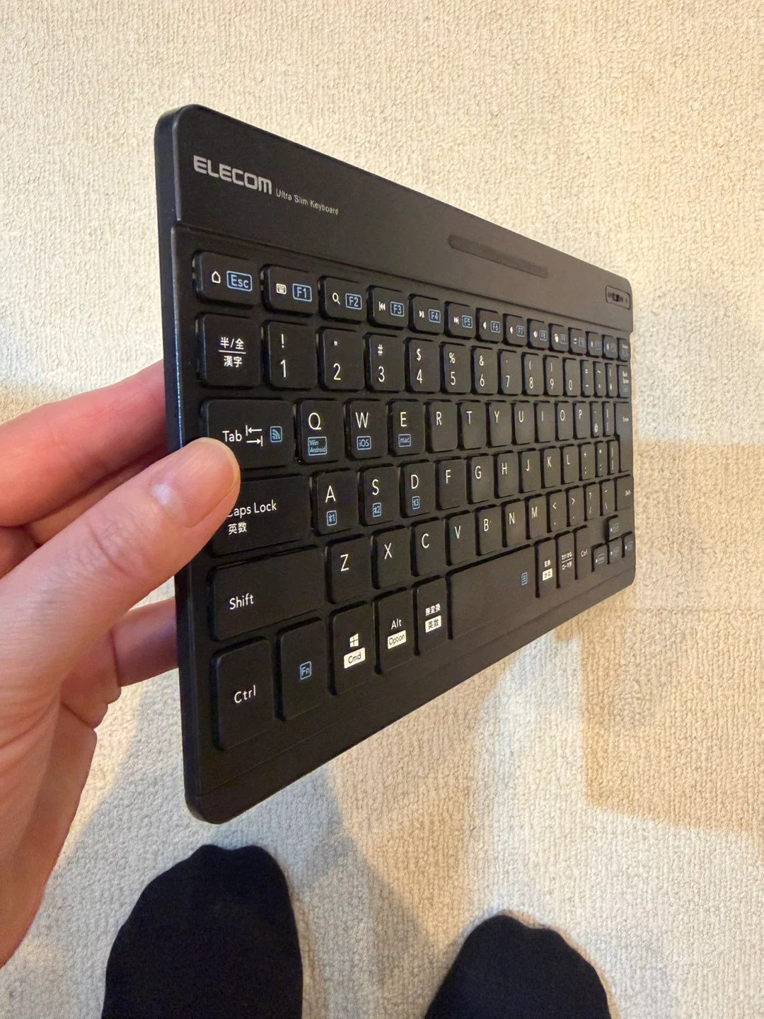 エレコム Ultra Slim Keyboardの写真2枚目