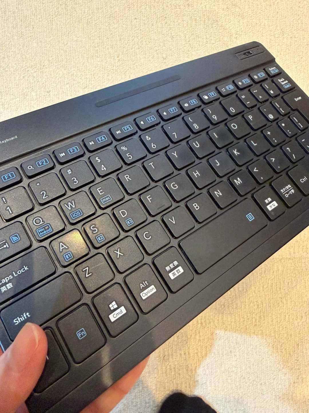エレコム Ultra Slim Keyboardの写真5枚目