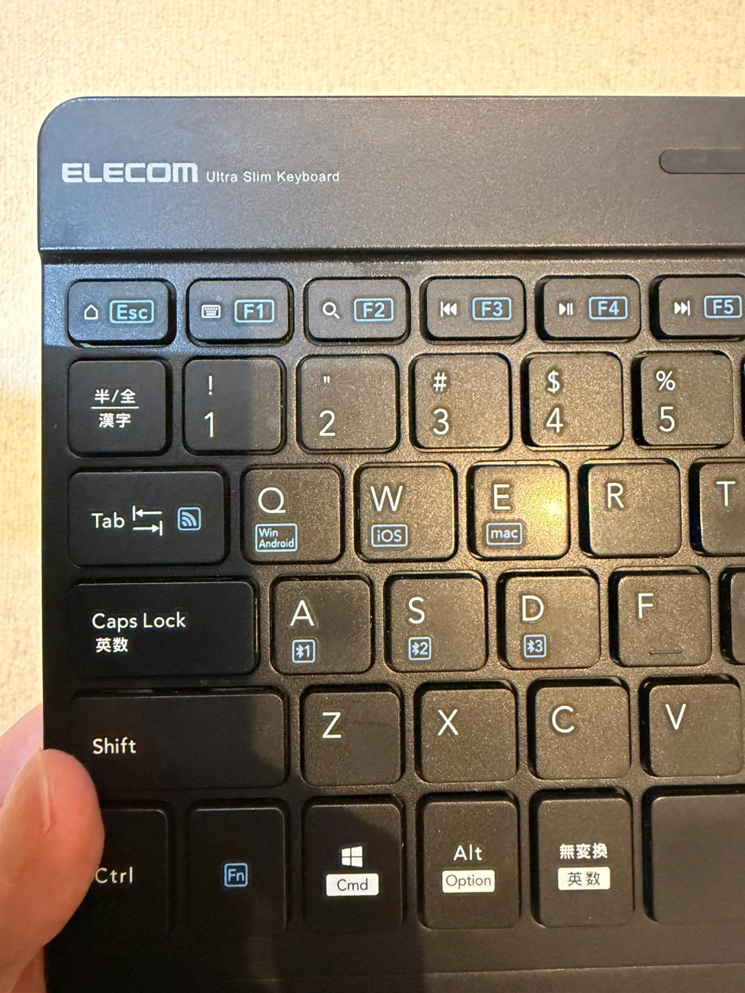 エレコム Ultra Slim Keyboardの写真7枚目