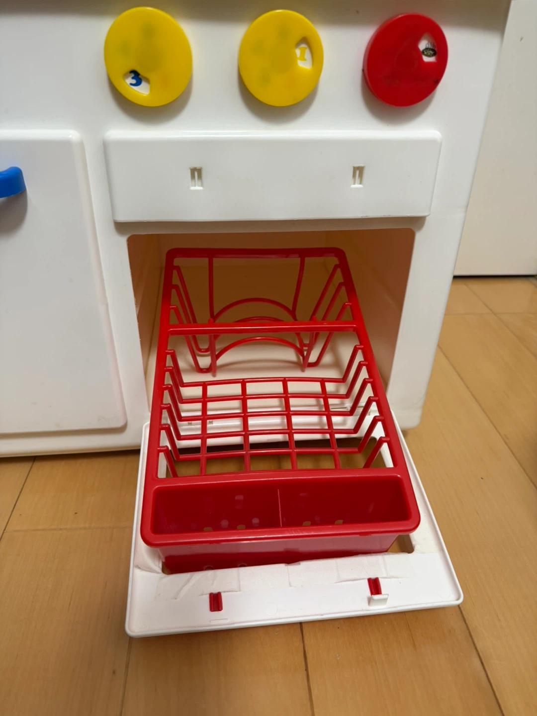 【4月10日まで出展】キッチンおままごとセット　食べ物おもちゃ付きの写真5枚目