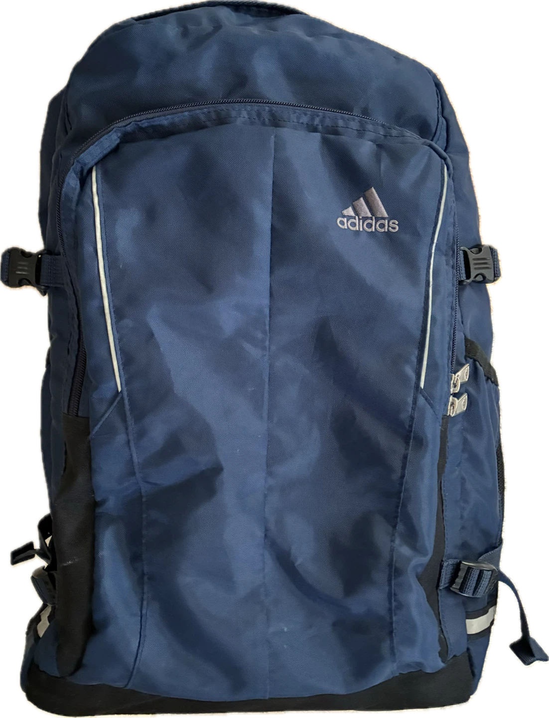 adidas リュック バックパック 約30L 大容量 ネイビーの写真2枚目