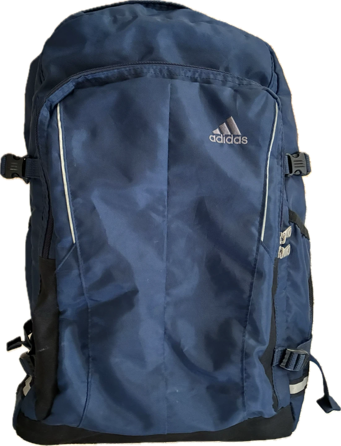 adidas リュック バックパック 約30L 大容量 ネイビーの写真2枚目