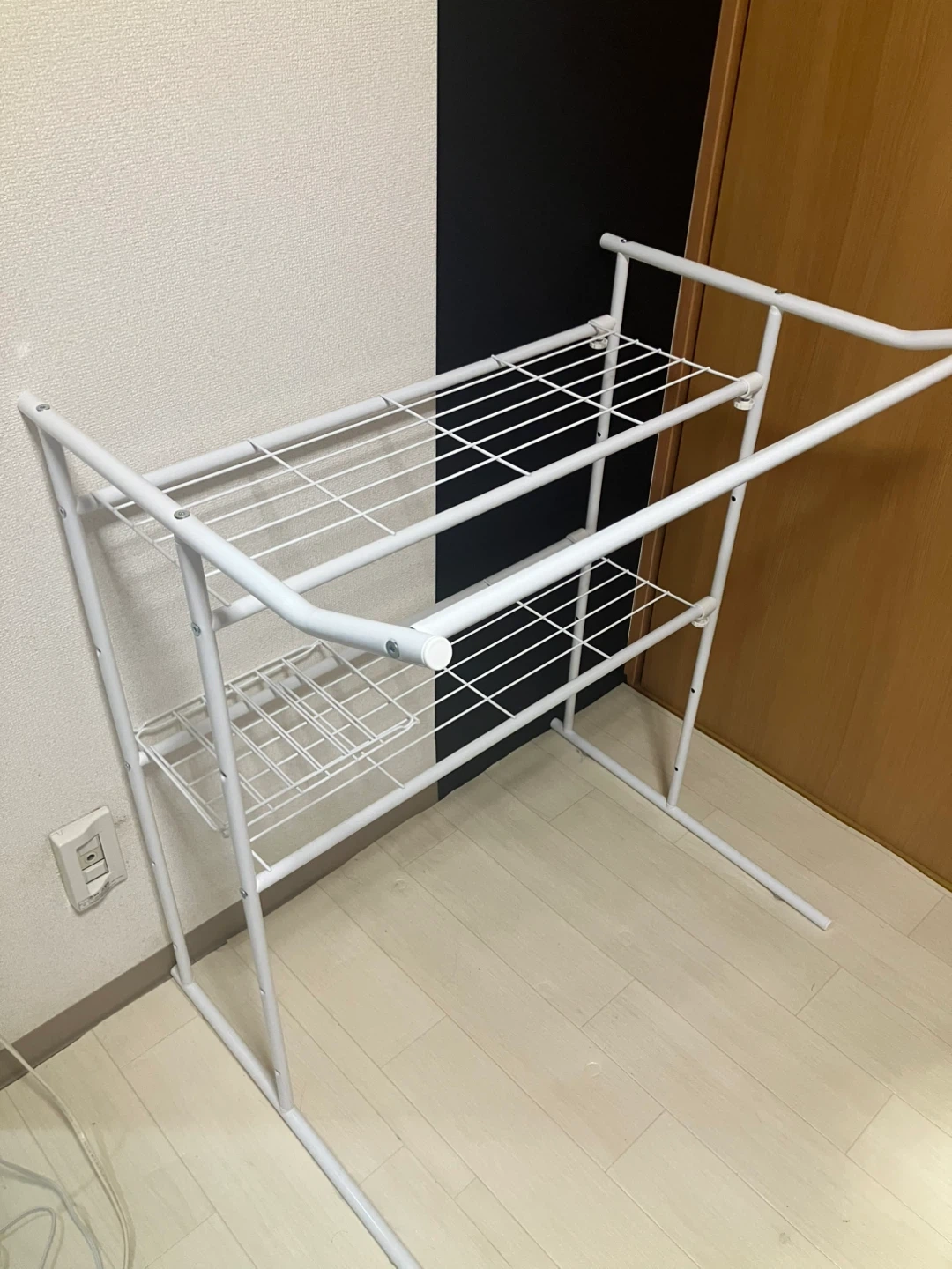 【割引】押入れ収納棚 ハンガーパイプ付の写真2枚目