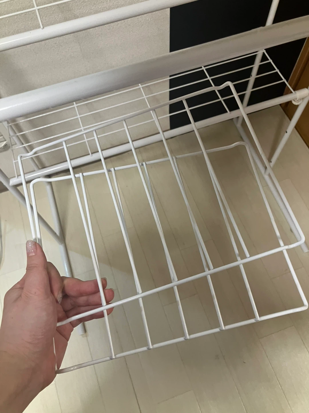 【割引】押入れ収納棚 ハンガーパイプ付の写真4枚目