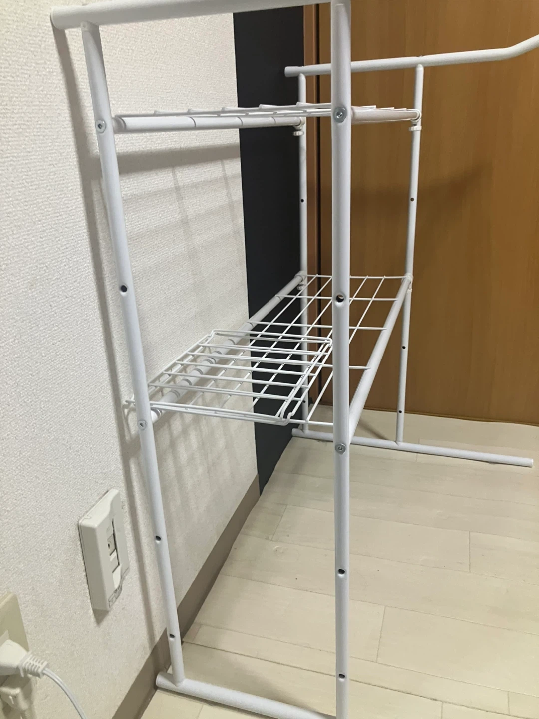 【割引】押入れ収納棚 ハンガーパイプ付の写真3枚目