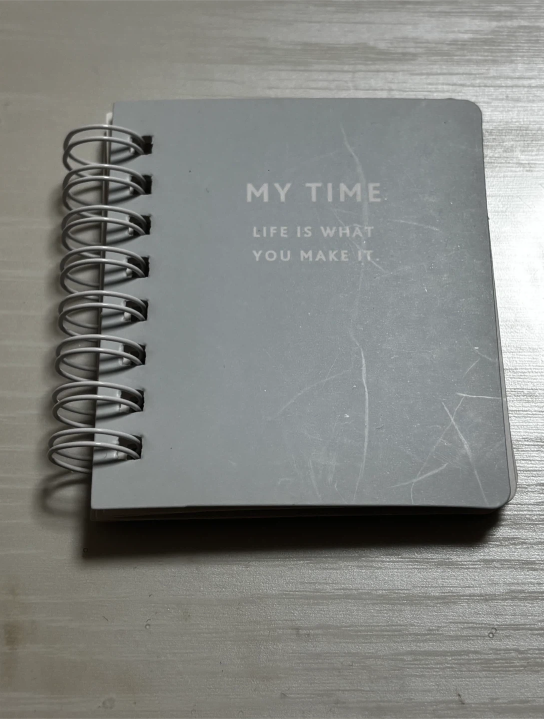 「MY TIME」リングノート メモ帳