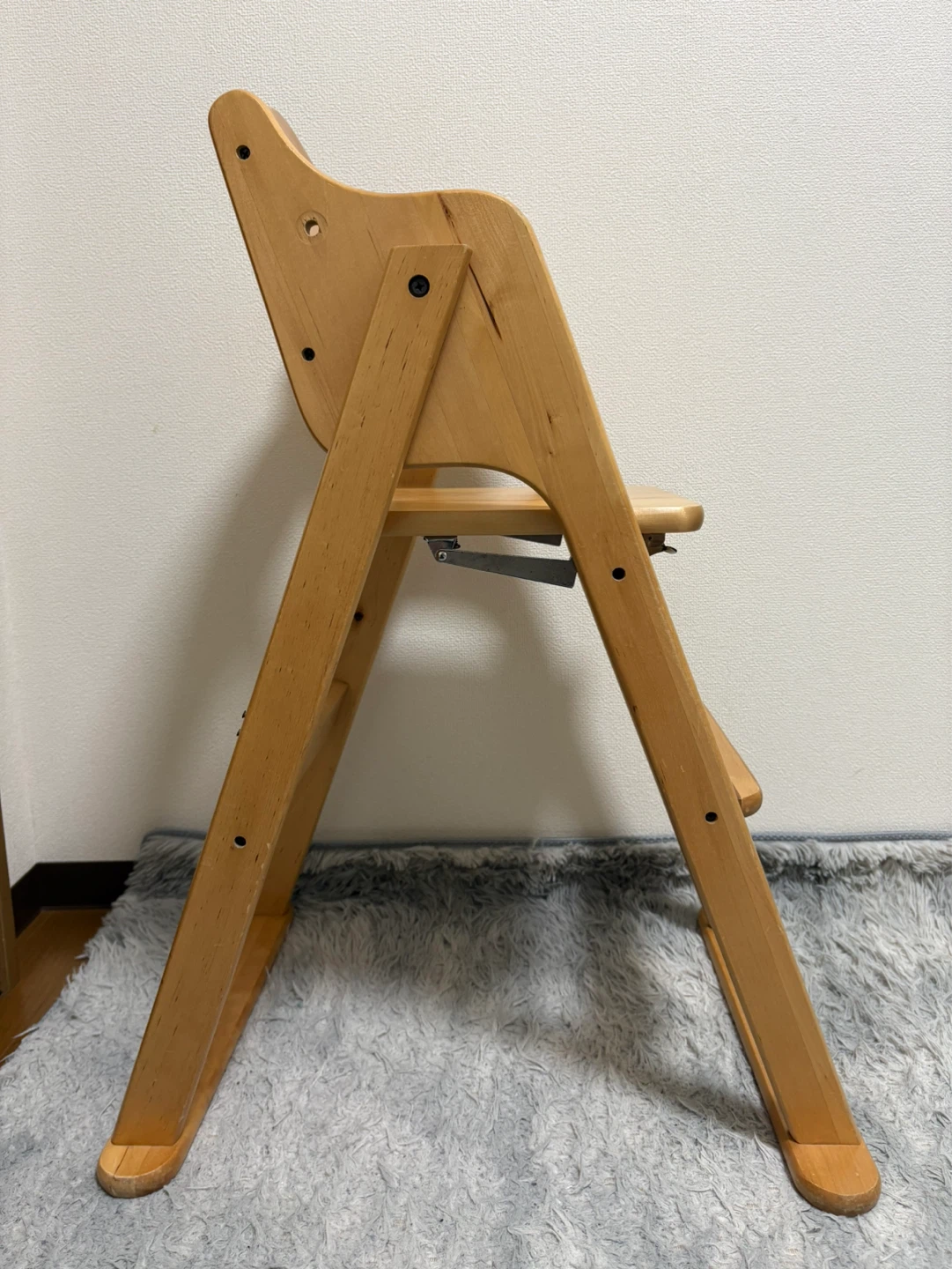 リトルウッド 木製ハイチェアの写真2枚目