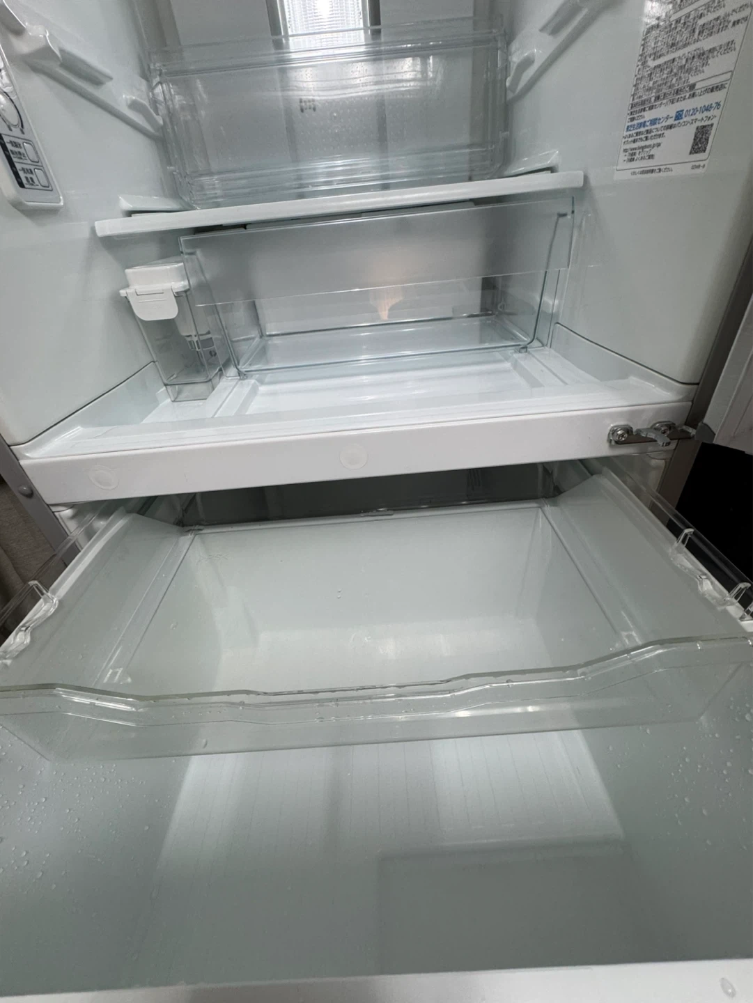 自動製氷機能付330ℓ冷凍冷蔵庫🛻配送無料🧽洗浄済みの写真4枚目