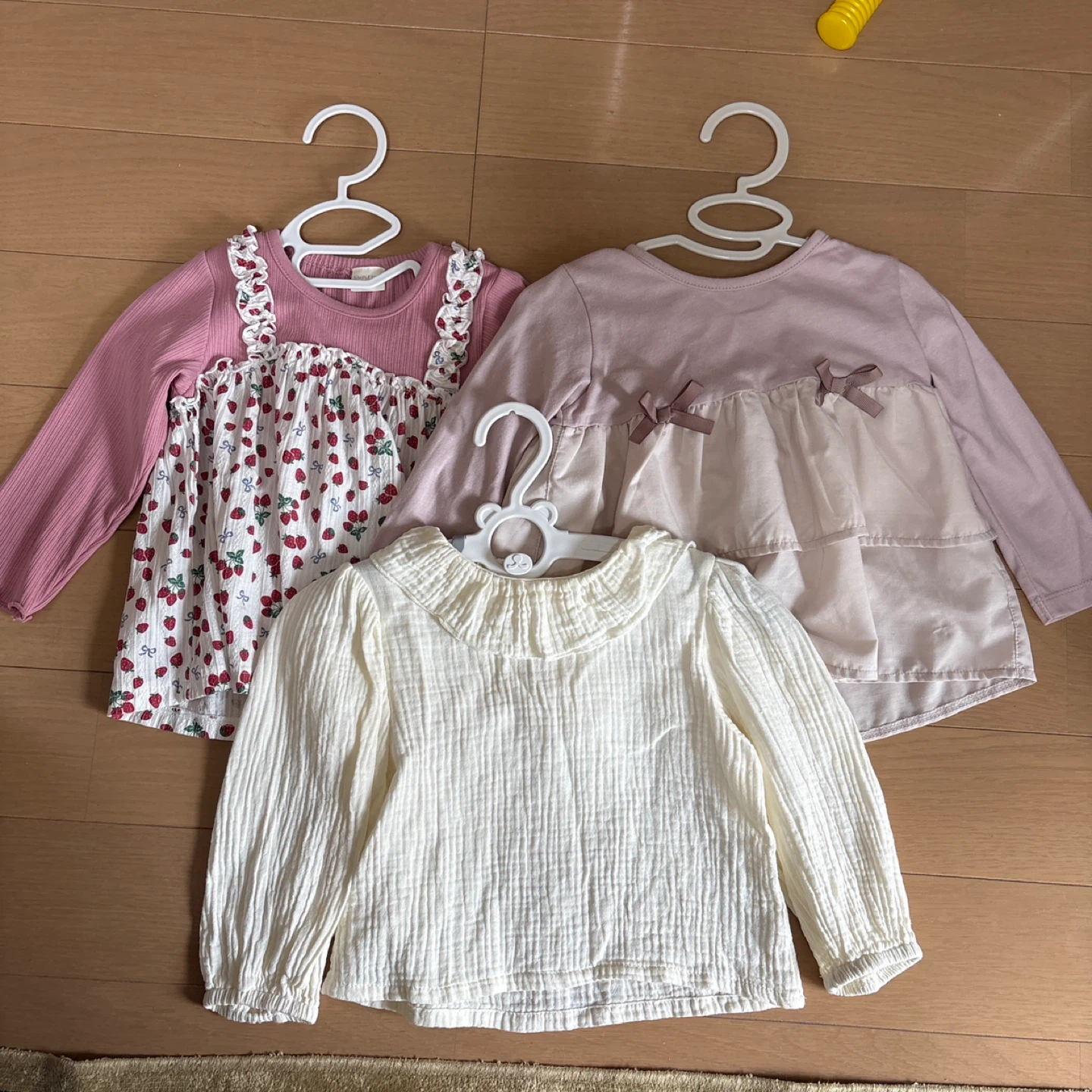 キッズ 長袖トップス 3点セット