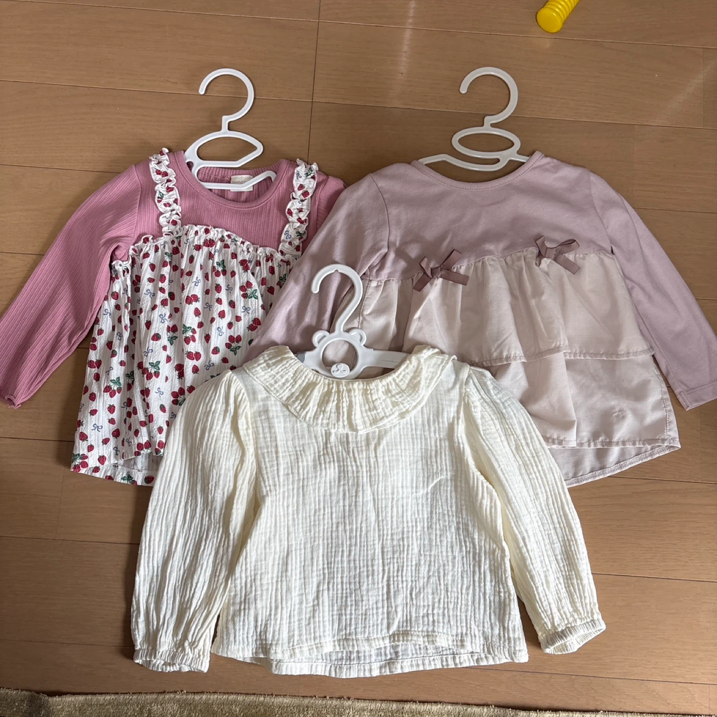 キッズ 長袖トップス 3点セット