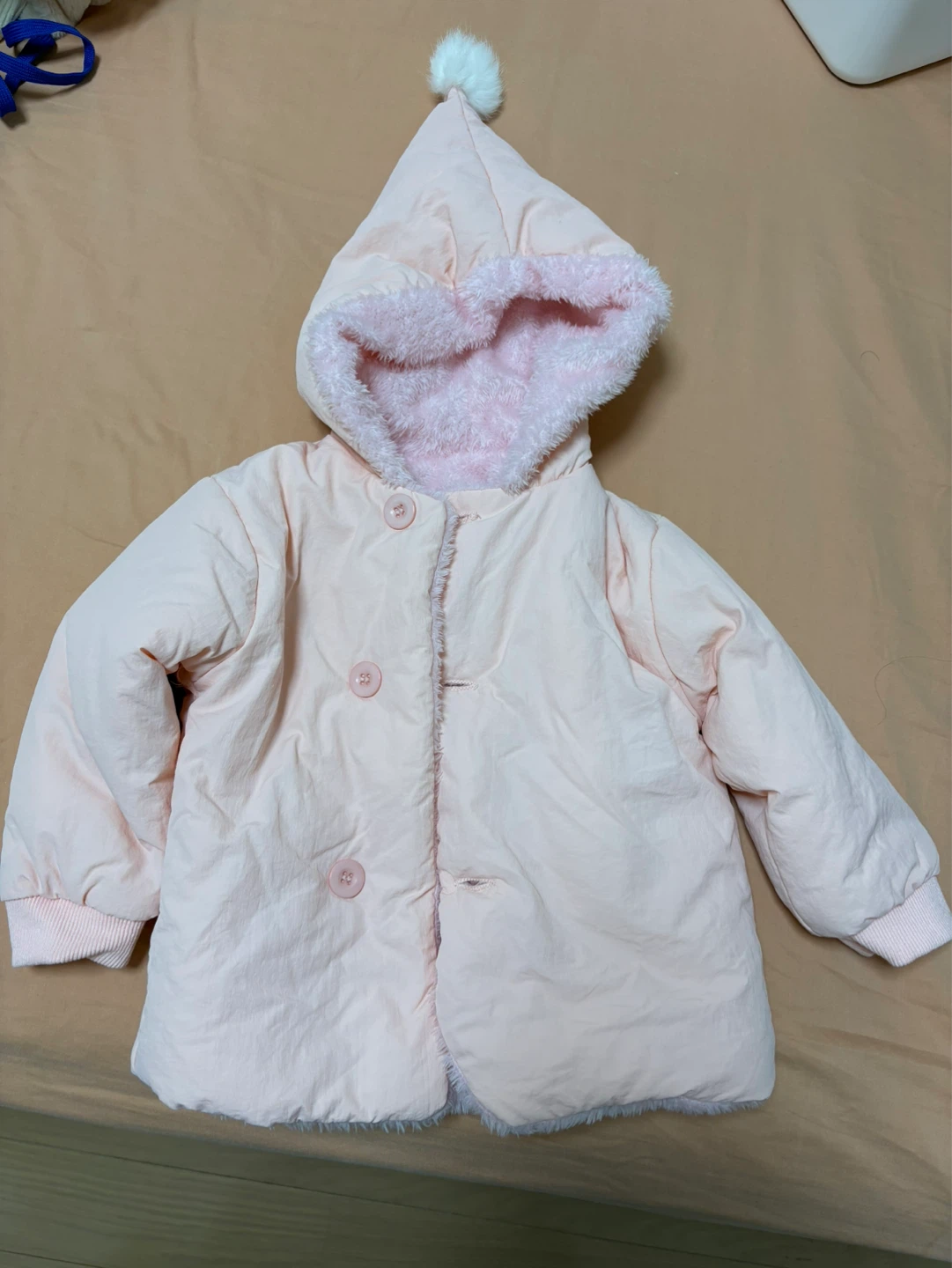 ベビー服 ピンク アウターの写真2枚目
