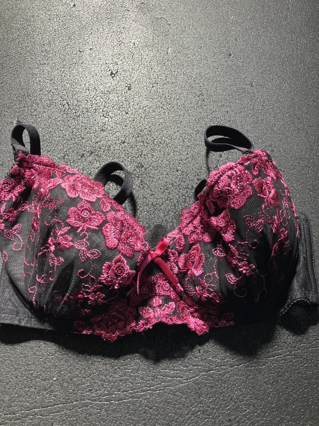ブラジャー F65 ピンク花柄 未使用