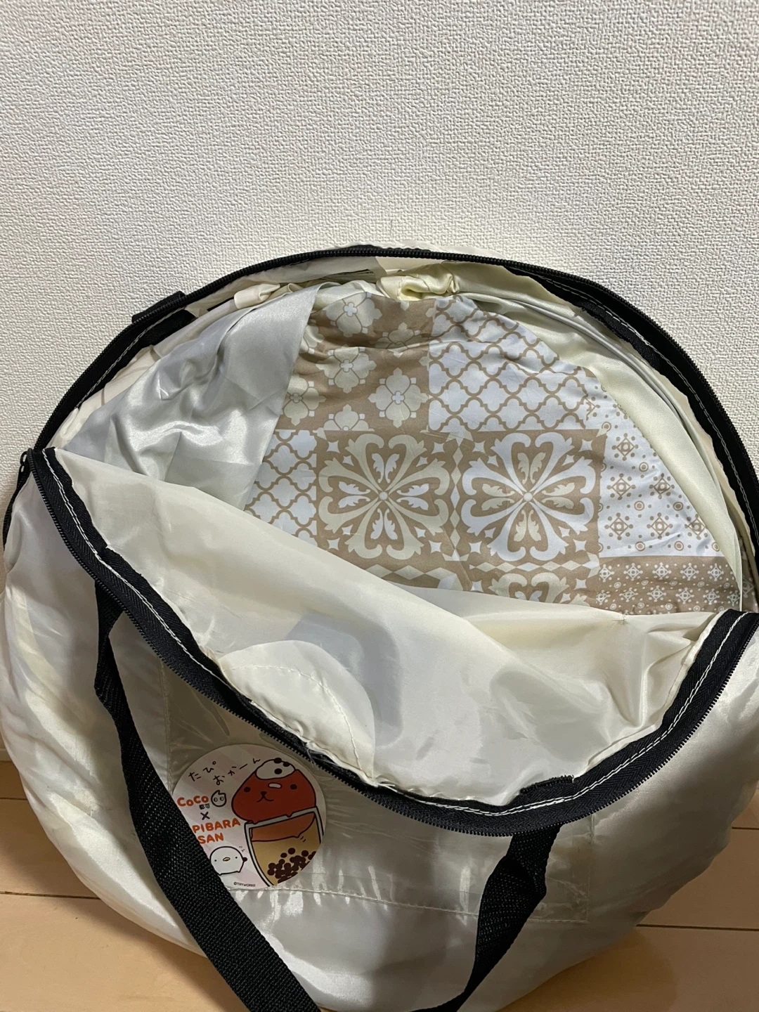 簡易テント カラーブラウンの写真2枚目