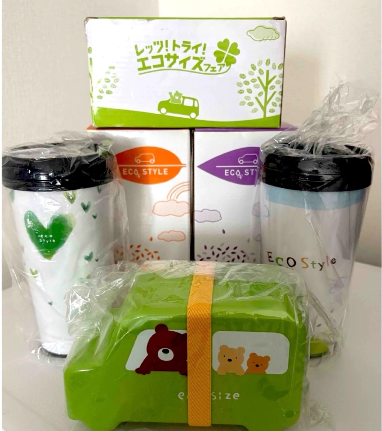 《非売品》ダイハツ　タンブラー2種&ランチボックス　3点セット