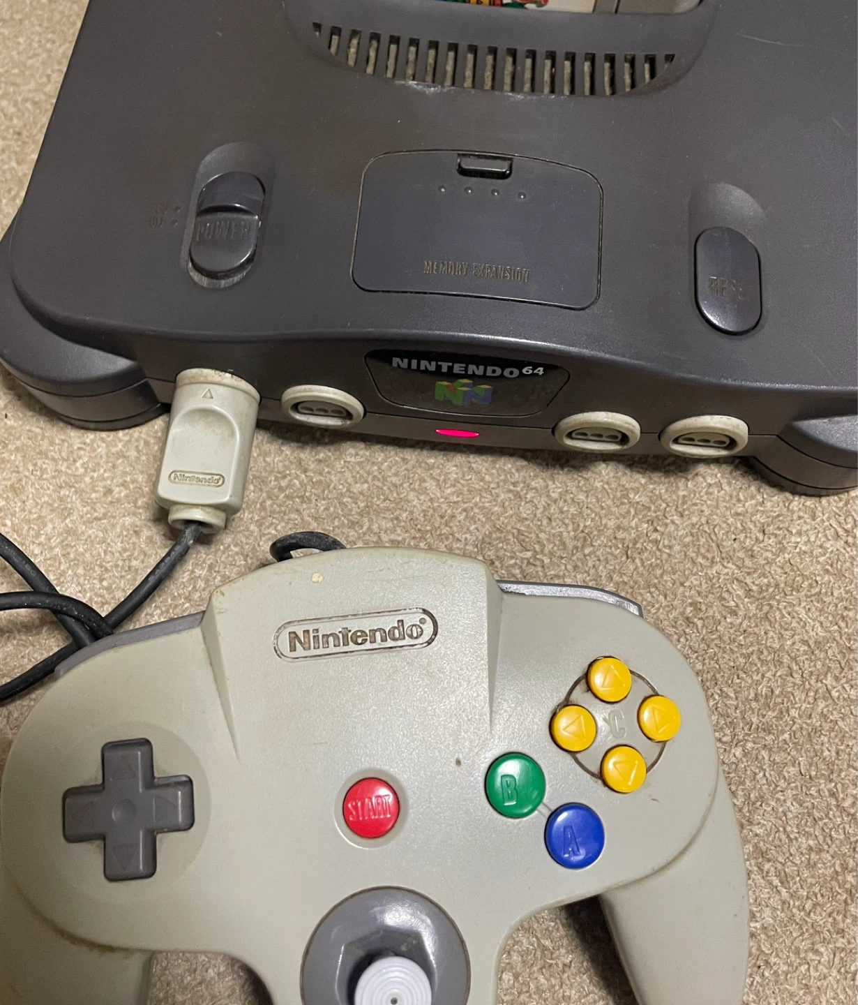 ニンテンドー64 本体 コントローラー付きの写真2枚目