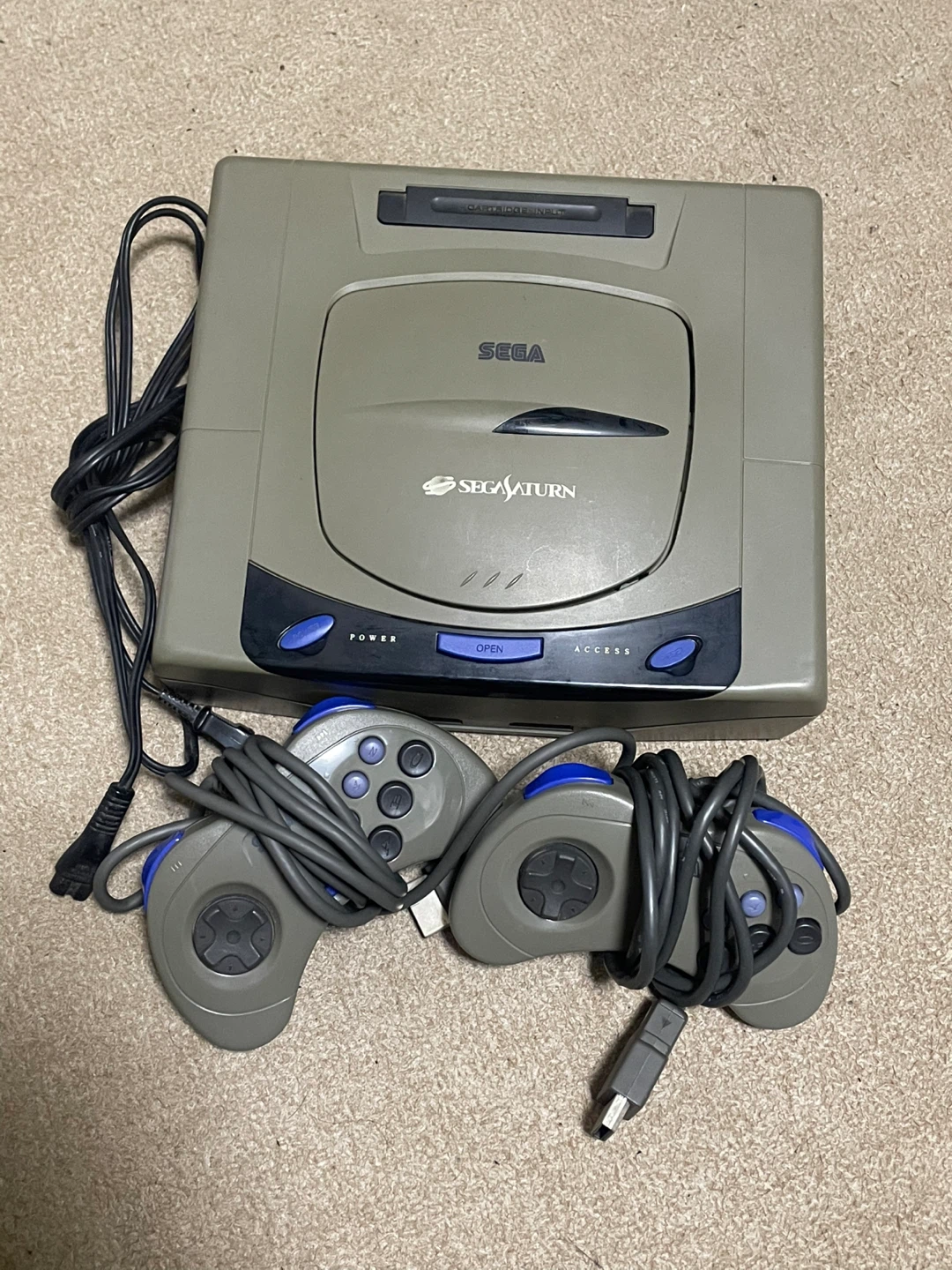 セガ サターン 本体 コントローラー2個 ライトガン