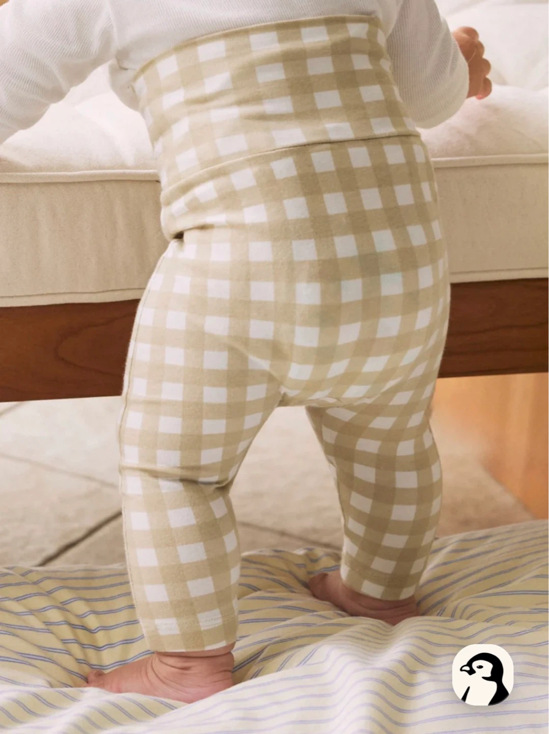 コニー🐧ベビー服 12M ズボン チェックの写真3枚目